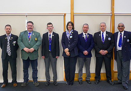 2018 All England Koi Show Judges